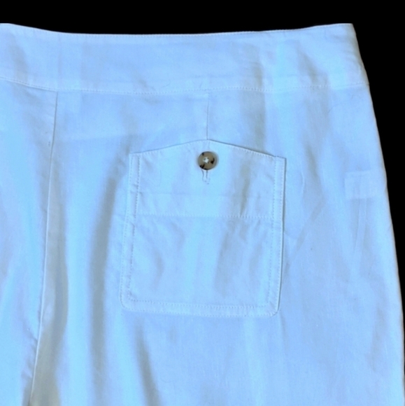 J. Jill linen blend sailor crop pants sz 18 FLAW - Picture 4 of 11